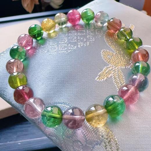 8mm-9mm单圈糖果碧玺手串 商品图3