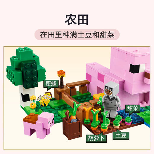 乐高 LEGO 猪宝宝房屋LEGC21268 商品图4