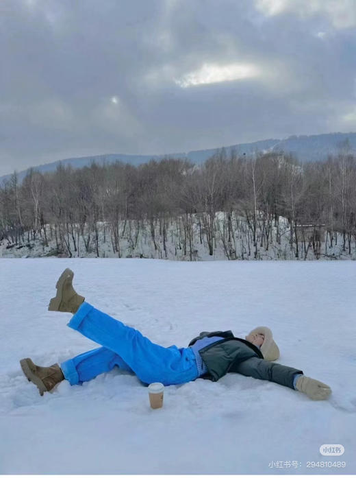 1223-4 高端小众 GR皮毛一体 细腻绒面 超轻厚底 更扎实更稳当雪地靴 商品图8