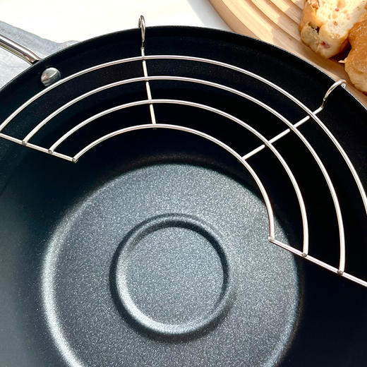 YOPO 日式天妇罗炸锅 环形加热 隔热手柄 导热均匀 商品图4