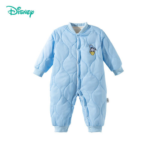 迪士尼【加厚夹棉】24冬季新款男宝哈衣防风保暖外穿连体衣卡通爬爬服ZD4DL021 商品图6