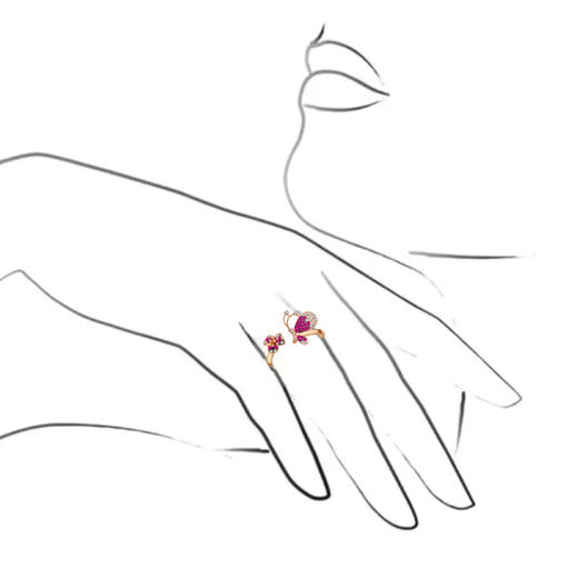 【熙】蝶恋花·戒指 商品图4