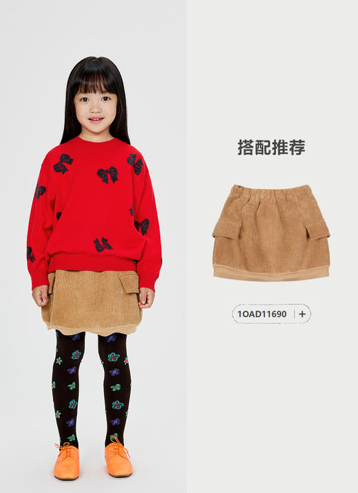 jnby  24年冬款   长袖套头毛衫  1OB312400 商品图9