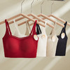 绒冬磨毛保暖提拉内衣固定杯Bra纯色百搭无痕抹胸内搭上衣HLY 商品缩略图0