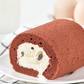 红豆生椰蛋糕卷