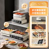 【清仓特惠6折，最后2个无货退款】小熊叠叠锅烤涮蒸一体锅家用火锅蒸锅2100W电烤炉6L蒸笼+6L煮锅 商品缩略图1