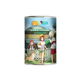 【4036】麦富迪狗狗宠物零食牛肉蔬菜慕斯罐头375g/罐