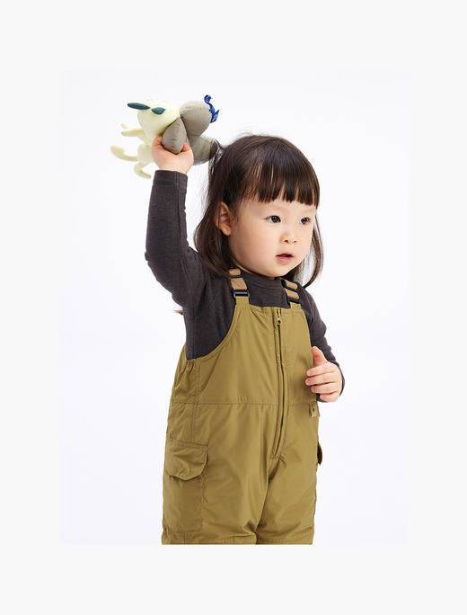 jnby    24年冬款   背带长裤   YOBE10160 商品图4