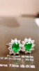0.51ct刻面祖母绿耳钉 商品缩略图3