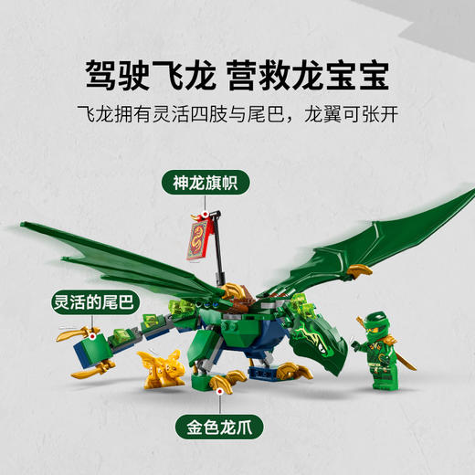 乐高 LEGO 劳埃德的绿色森林飞龙LEGC71829 商品图3