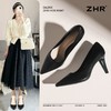 ZHR则则细跟高跟鞋女2025新款高级尖头浅口单鞋性感气质女鞋耐磨 商品缩略图1