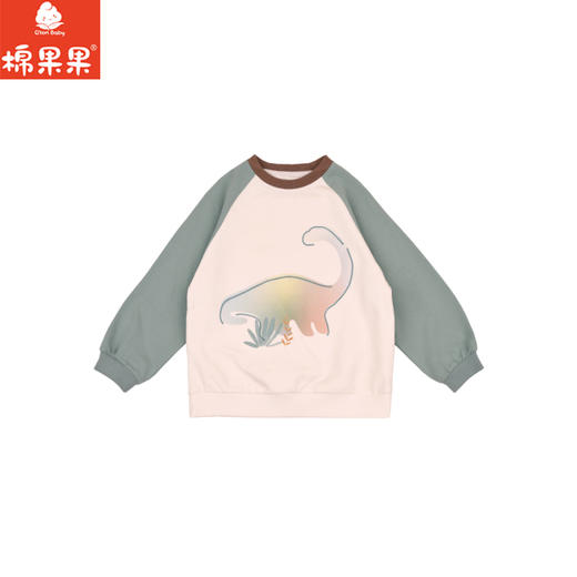 棉果果春季新品商场同款男童小毛圈圆领套头卫衣M112180225125 商品图0