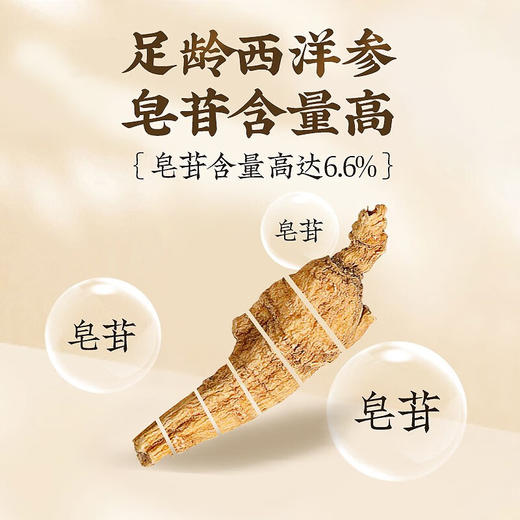 庄民&灵均 滋补礼盒四拼 新会陈皮西洋参灵芝铁皮石斛礼盒 年货送礼 商品图3