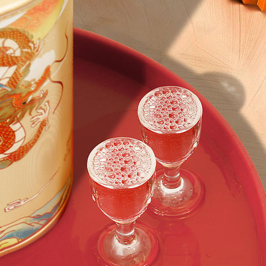 【泸州老窖正统出身 泸州福·千福万寿】52°浓香型白酒(500ml*2) 商品图5