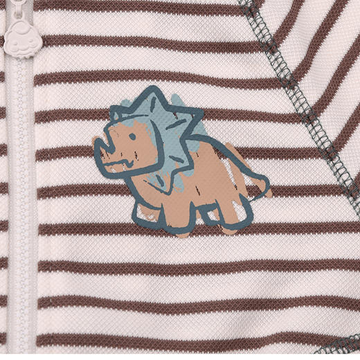 棉果果春季新品商场同款男童条纹针织开衫M112100225117 商品图4