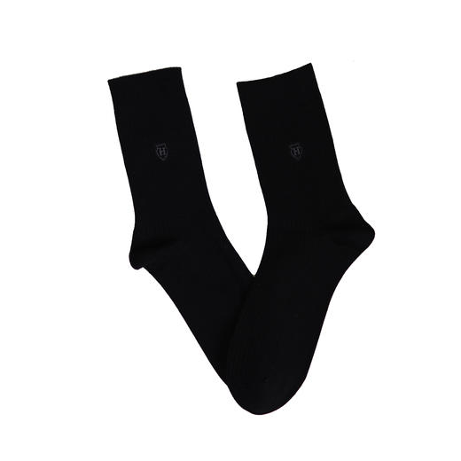 【2双】男士全棉休闲袜中长筒棉袜四季棉袜简约舒适休闲【6双6折】【2421601】 商品图2