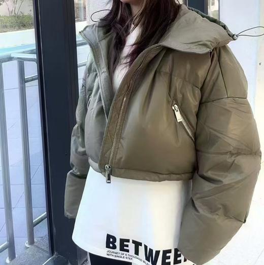 NPU皮短款羽绒服 冬季 586962176688 商品图3