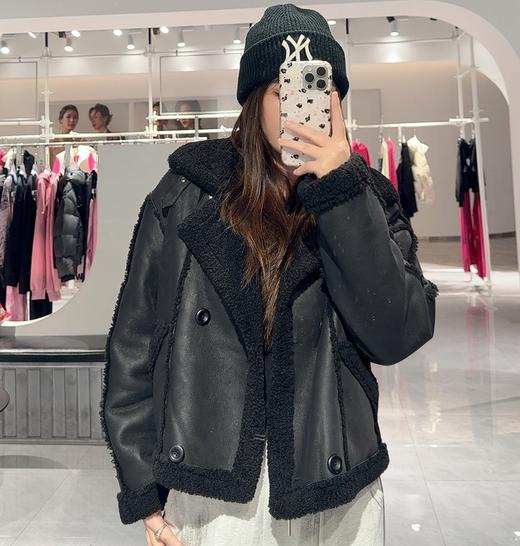 NB毛领皮毛一体长袖外套 冬季 010604544001 商品图0