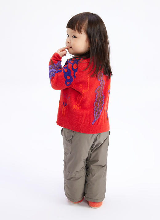 jnby   24年冬款  短款开襟毛衫  YOB311610 商品图8