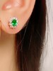 0.51ct刻面祖母绿耳钉 商品缩略图4