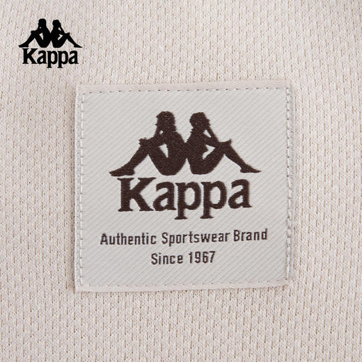 Kappa卡帕背靠背女款运动卫衣复古针织套头衫休闲圆领长袖上衣潮K0F22WT80 商品图3