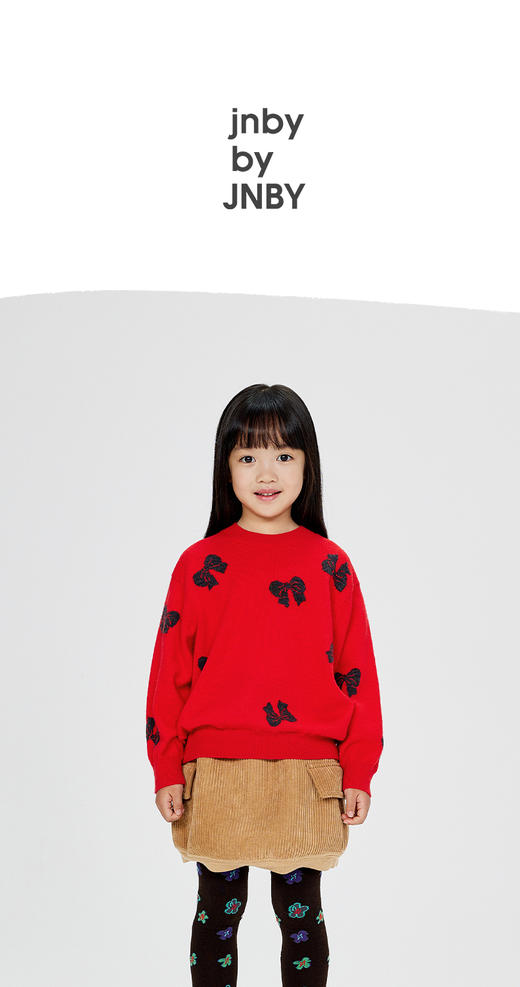 jnby  24年冬款   长袖套头毛衫  1OB312400 商品图0