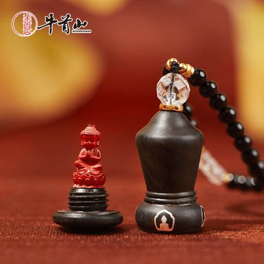 牛首山珠光舍利大塔项链朱砂本命年转运项链送长辈领导新年礼物 商品图3