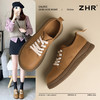 ZHR圆头小皮鞋百搭勃肯鞋女2025春季新款英伦风复古单鞋休闲女鞋 商品缩略图1