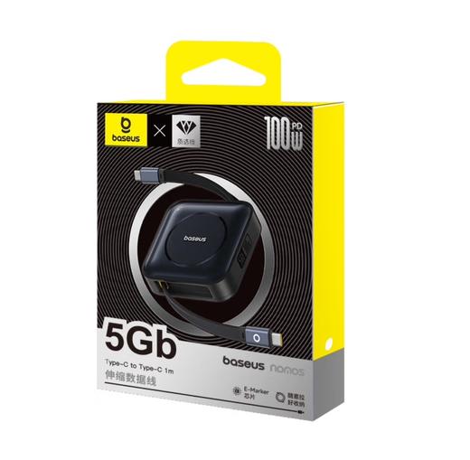 【倍思质选版 】倍思 NOMOS 伸缩数据线 Type-C to Type-C 100W  5Gbps传输速度 商品图7