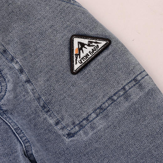 棉果果春季新品商场同款男童针织牛仔长裤M112200225137 商品图3