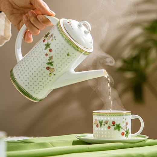 富玉 | 景德镇咖啡杯礼盒高档精致欧式下午茶甜莓茶咖具套装陶瓷杯碟高颜值 商品图2