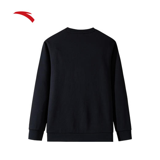 【M断码】安踏加绒保暖套头卫衣男士冬季新款纯色简约运动服上衣152447729N【无货退款】 商品图1