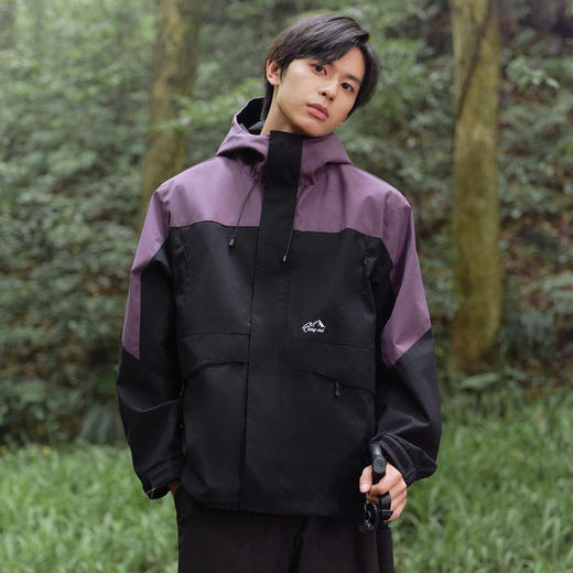 gxg.jeans男装2024年春季热卖拼色刺绣设计连帽夹克JFD12100261 商品图1