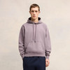 AMI 男士徽标刺绣棉质连帽卫衣 紫色 USW240 JE0091 504 商品缩略图1
