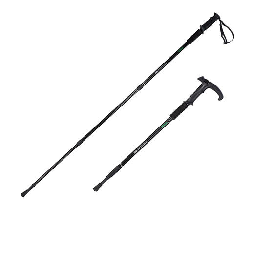 【Jeep】登山杖手杖 轻便伸缩折叠 三节直柄杖 专业户外徒步必杆拐 轻量便携爬山装备 商品图7