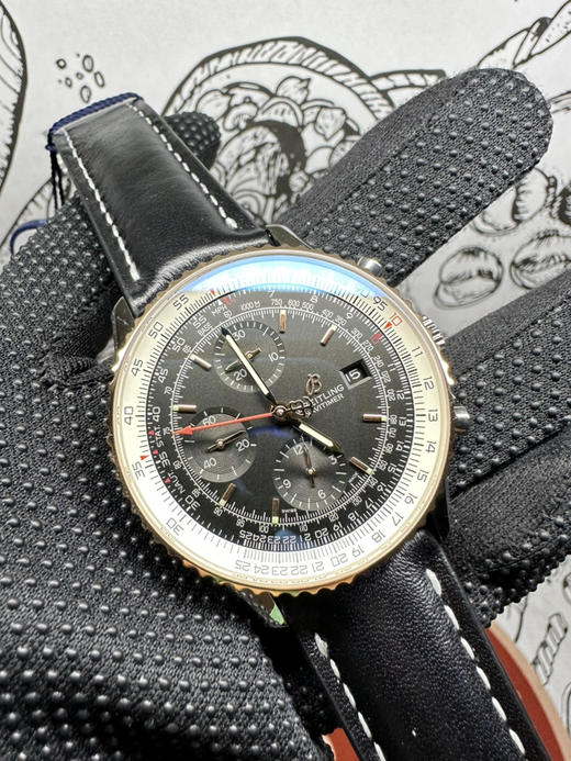 『定制版本』新品 V2系列 独家B01自动上弦机械机芯 百年灵 B01计时腕表 （折叠扣）璞雅系列（Premier）对于百年灵而言可谓意义非凡。『完美无破绽➕定制版一体机芯➕完美还原正品所有功能』‼️ 商品图1