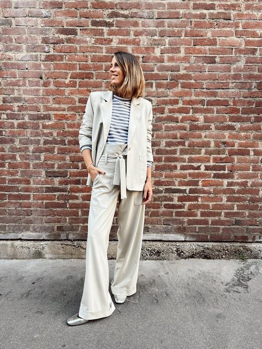 Ginette Garde PABLO PANTALON - 条纹 商品图2