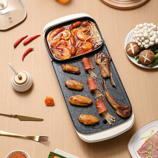 康佳（KONKA）多功能涮烤一体锅_KSKG-1393-M 商品图4