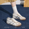 ZHR则则银色复古德训鞋女春季新款软底增高休闲鞋轻便百搭板鞋女 商品缩略图4