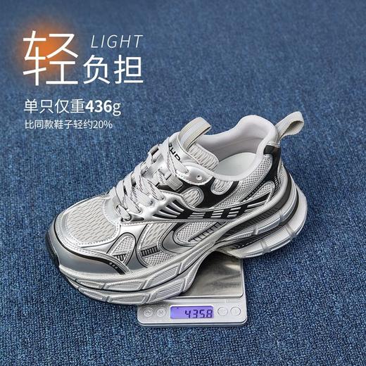 ZHR则则银色厚底老爹鞋女春季新款耐磨轻便运动鞋时尚百搭休闲鞋 商品图3