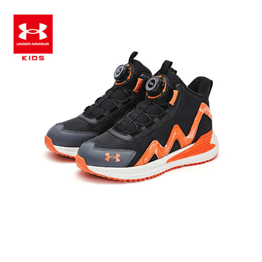 【困妈专属-品牌直发】Under Armour安德玛 男女童【加绒】户外中帮靴2441504超低折扣 商品图7