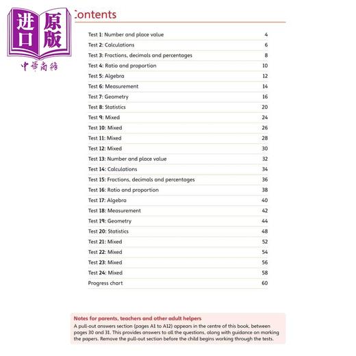 预售 【中商原版】英国S&S教辅 KS2 SATs Reasoning 10-Minute Tests KS2 SAT 10 分钟推理测试（10-11岁）附答案 英文原版  商品图1