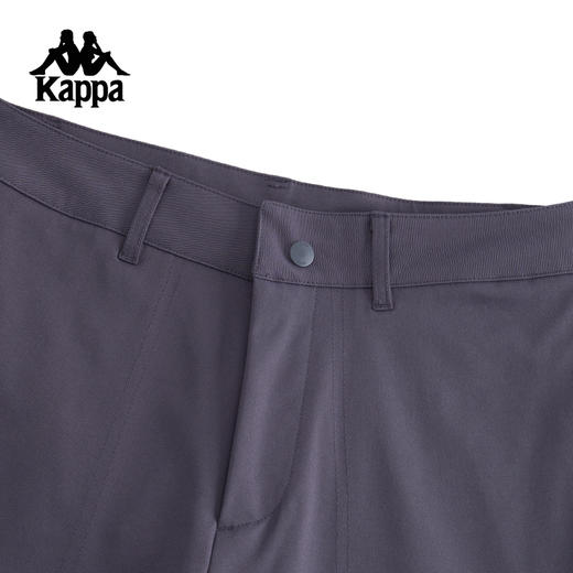 Kappa卡帕背靠背新款防泼水运动长裤女款复古休闲裤子直筒工装裤K0F22AX81 商品图2