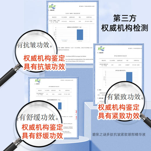 【休休专属】碧泉之谜 多肽呵护抗皱紧致舒缓眼部精华液 商品图3