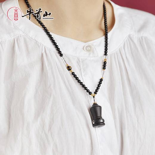 牛首山珠光舍利大塔项链朱砂本命年转运项链送长辈领导新年礼物 商品图4