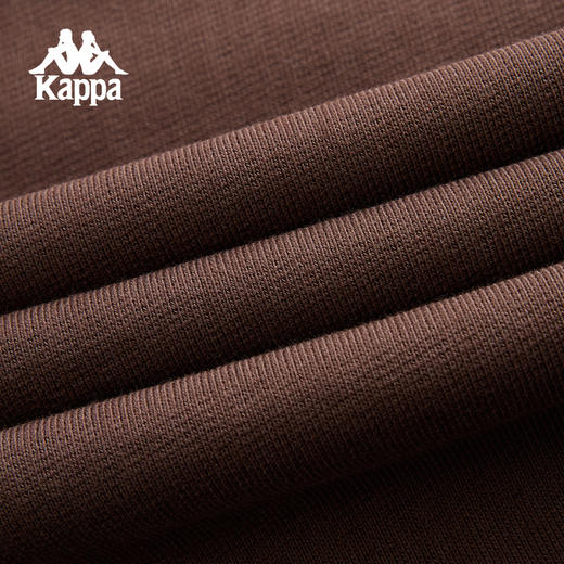 Kappa卡帕背靠背复古长裤男款休闲针织裤跑步运动裤子纯棉直筒裤K0F12AK72 商品图4