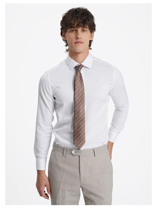 callisto白色纯棉衬衫 商品图2