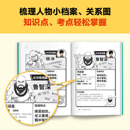 半小时漫画四大名著 全8册（孩子一看就爱上四大名著） 混子哥 商品图7