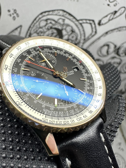 『定制版本』新品 V2系列 独家B01自动上弦机械机芯 百年灵 B01计时腕表 （折叠扣）璞雅系列（Premier）对于百年灵而言可谓意义非凡。『完美无破绽➕定制版一体机芯➕完美还原正品所有功能』‼️ 商品图3