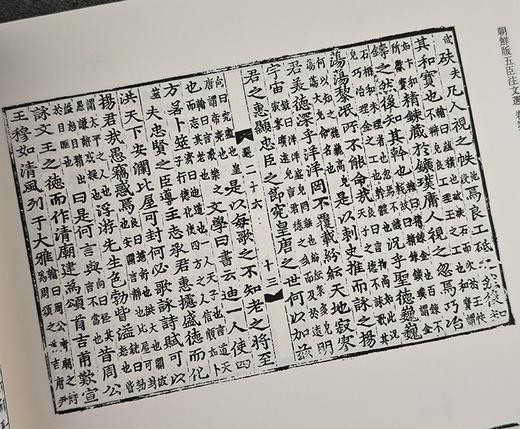 日本东京大学东洋文化研究所藏《朝鲜版五臣注文选》，精装，16开，全2册，[梁]萧统选编，[唐] 吕延济、刘良、张铣、吕向、李周翰注， 凤凰出版社2019年一版一印，定价400，售价108元。 商品图10